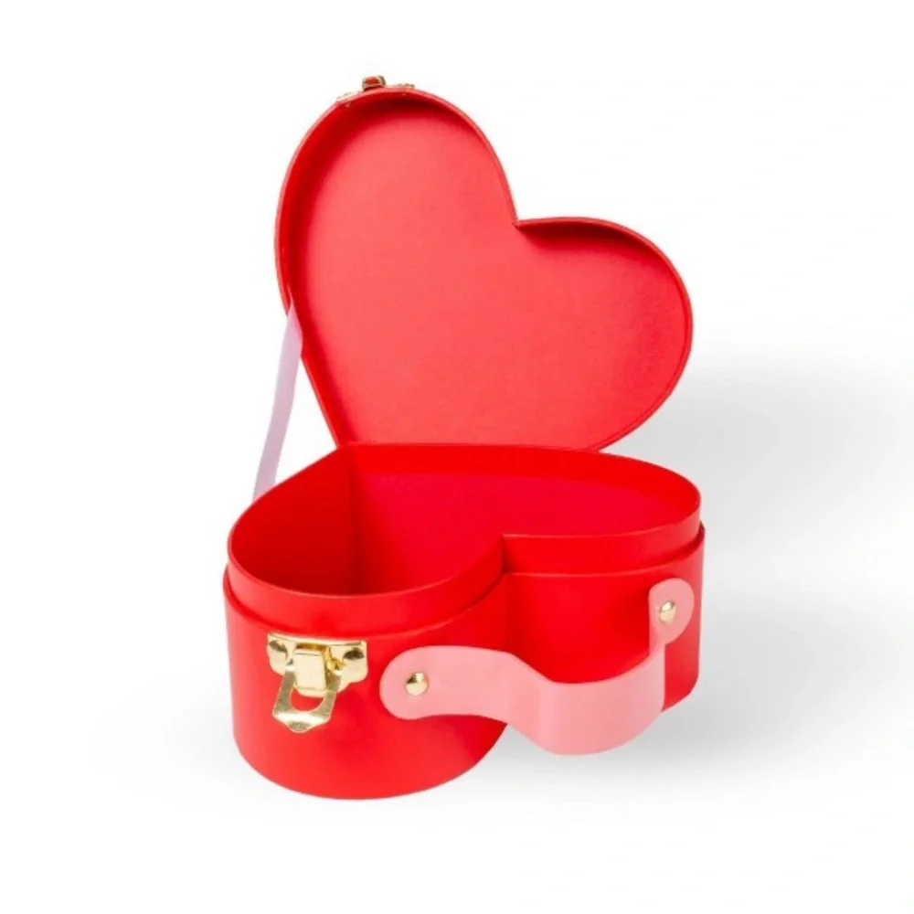 3 for $15 SALE Heart-Shaped Red and Pink Box, New, Target Bullseye Playground